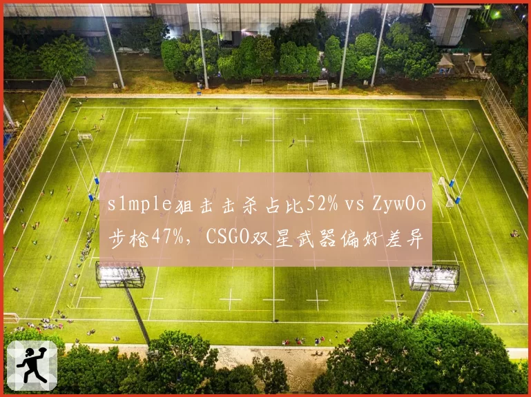s1mple狙击击杀占比52% vs ZywOo步枪47%，CSGO双星武器偏好差异